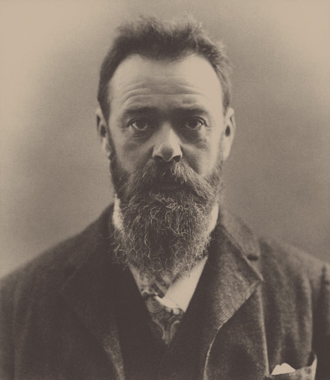 Porträt von Ferdinand Hodler 1853-1918 von Unbekannt