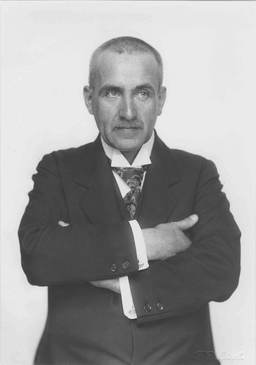 Porträt von Frank Wedekind 1864-1918 von Unbekannt