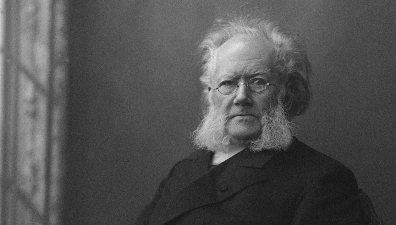 Porträt von Henrik Ibsen 1828-1906 von Unbekannt