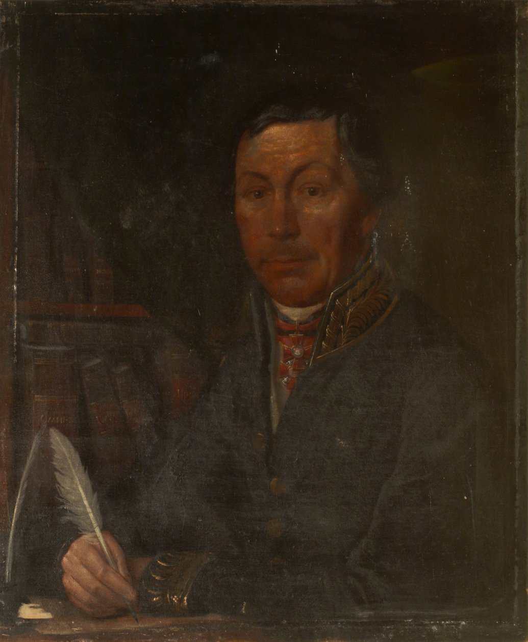 Porträt von Ivan Ivanovich Martynov 1777-1807, 1800er Jahre von Unbekannt