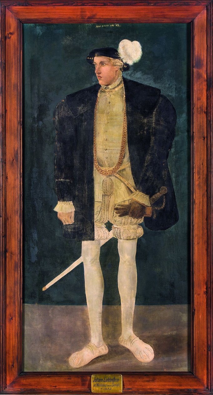 Porträt von Johann V Hanns von Liechtenstein von Unbekannt