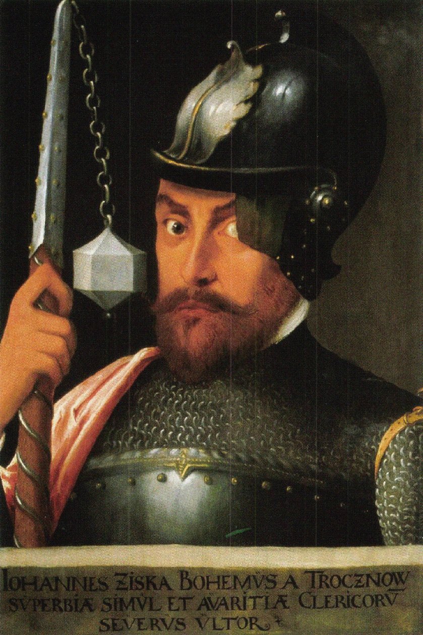 Porträt von John Zizka von Unbekannt