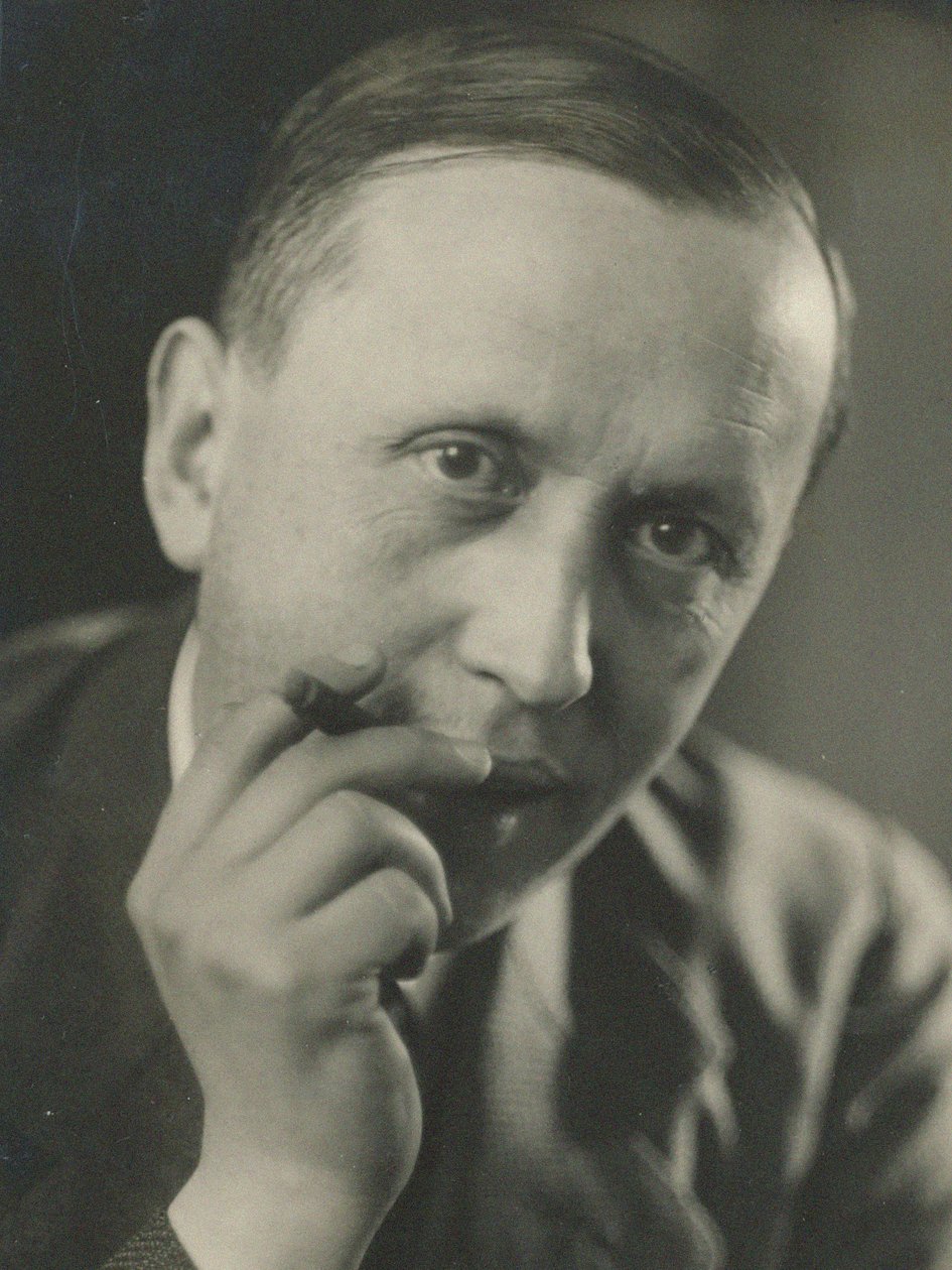 Porträt von Karel Capek 1890-1938, ca. 1930 von Unbekannt