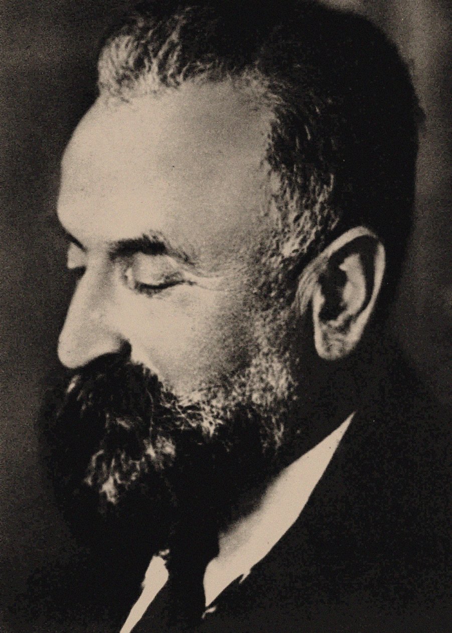 Porträt von Marcel Mauss 1872-1950 von Unbekannt