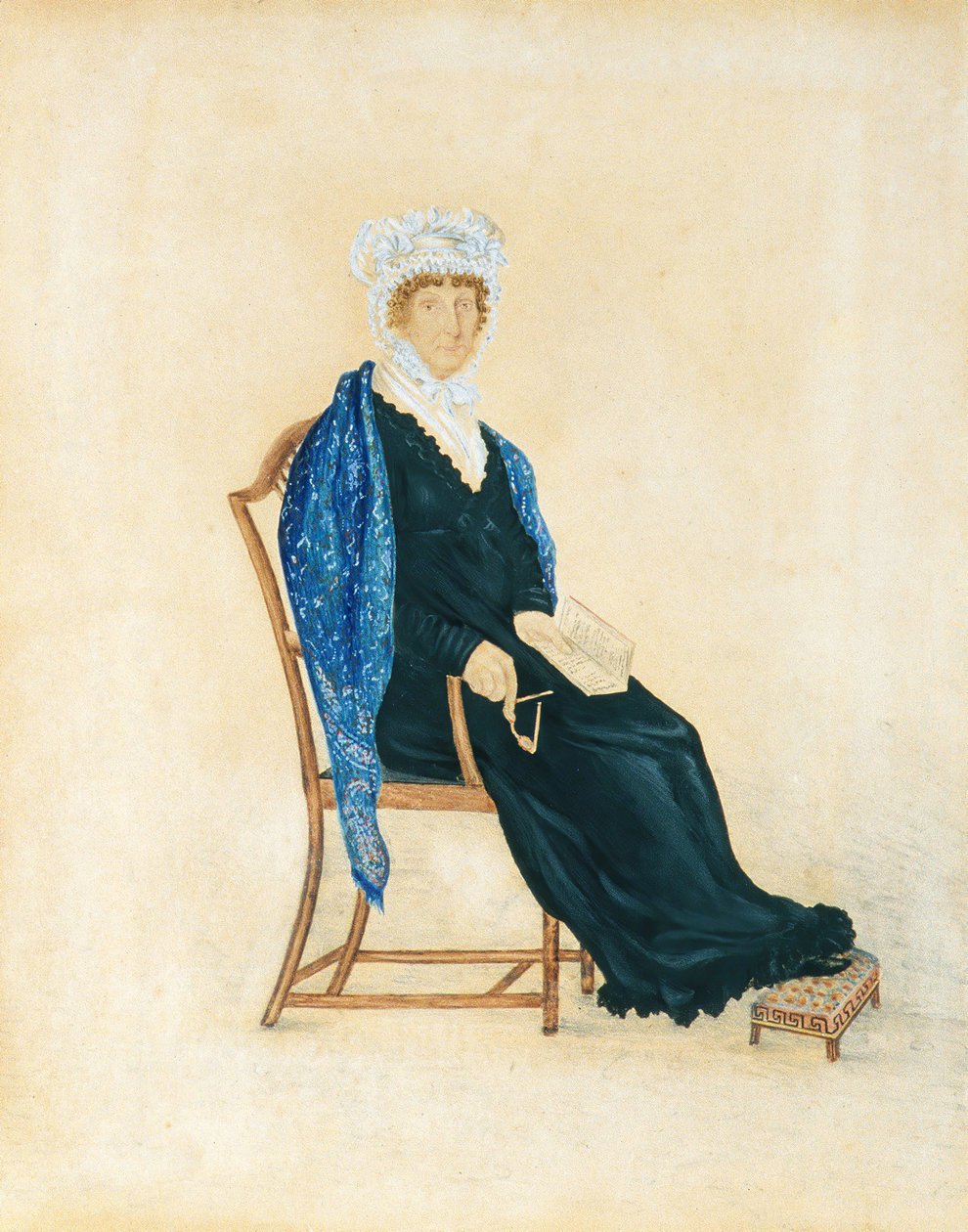 Porträt von Mrs. Crofts von Unbekannt