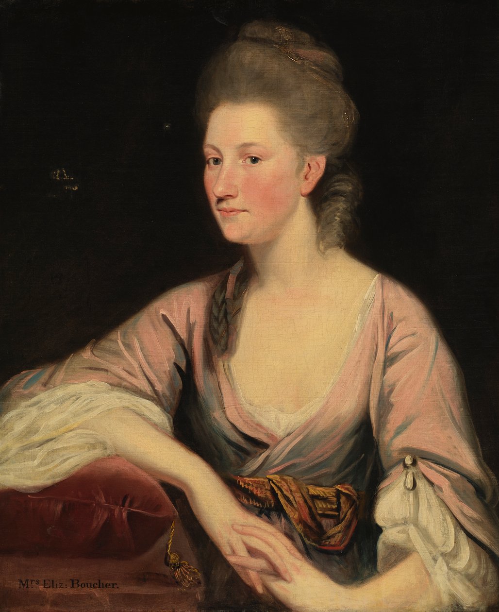 Porträt von Mrs. Elizabeth Boucher von Unbekannt