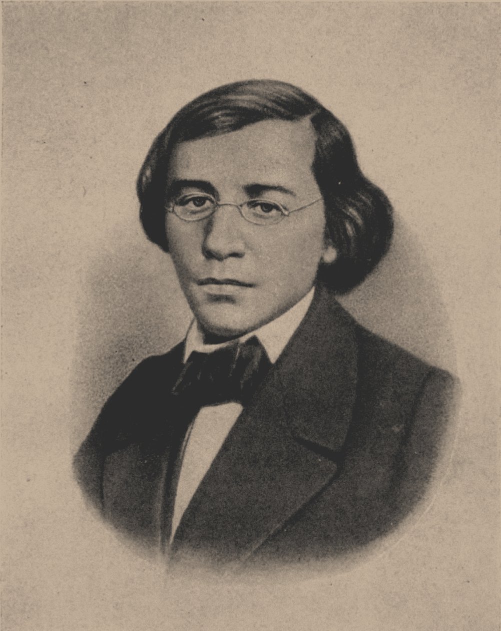 Porträt von Nikolay Chernyshevsky 1828-1889 von Unbekannt