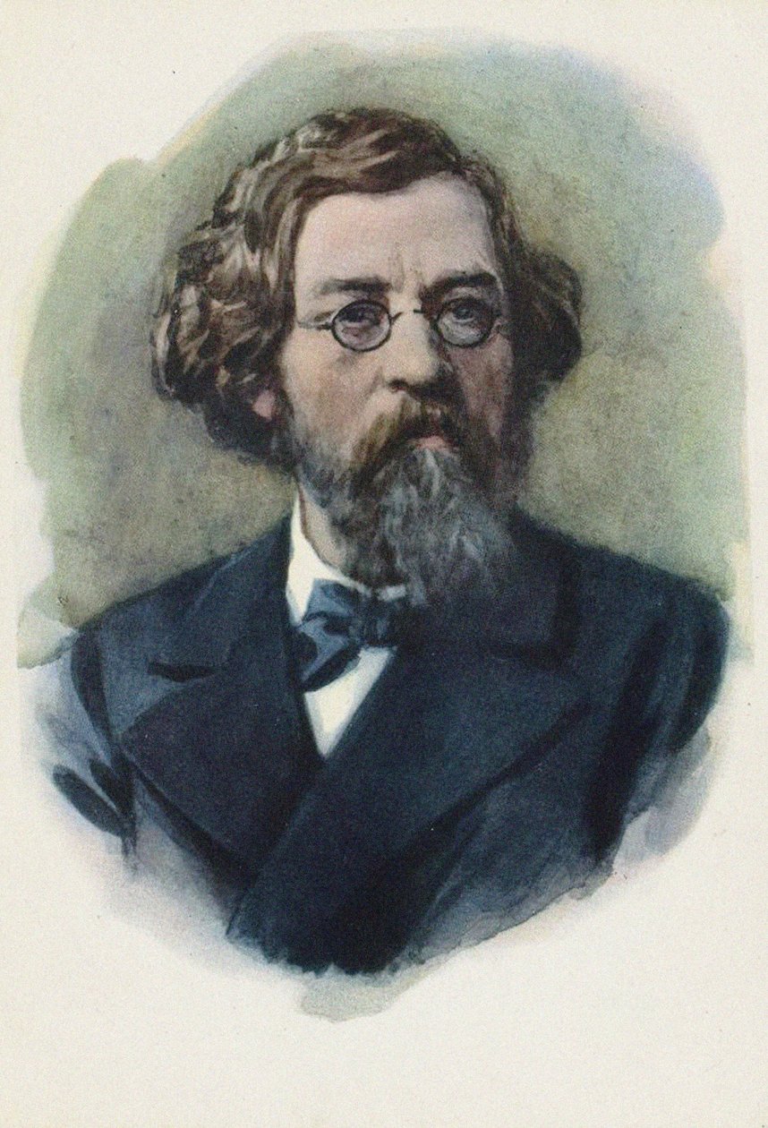 Porträt von Nikolay Chernyshevsky 1828-1889 von Unbekannt