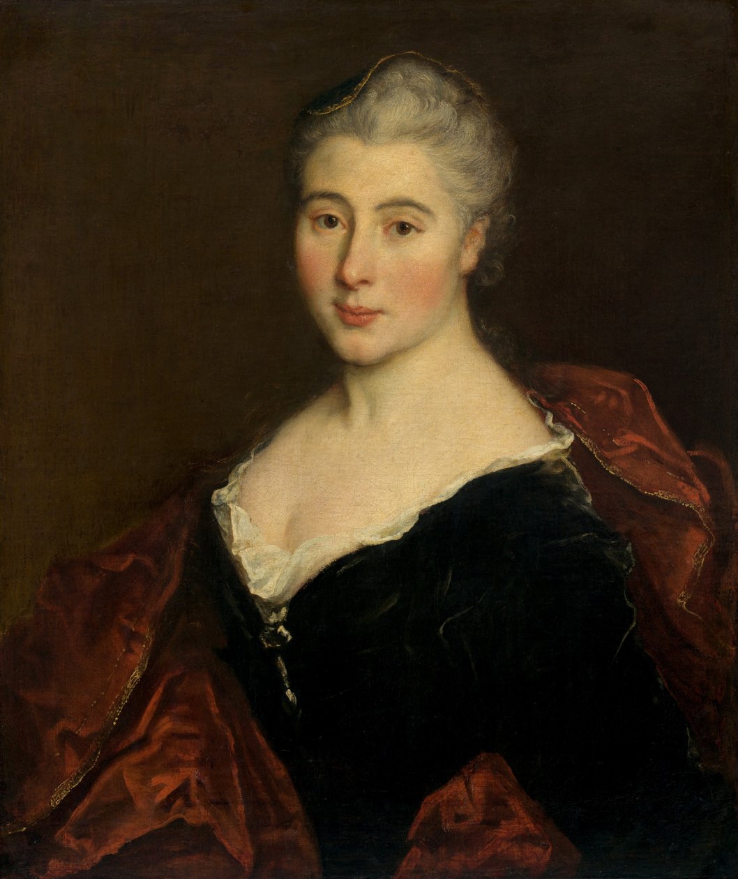 Porträt einer Frau, ca. 1711 von Unbekannt