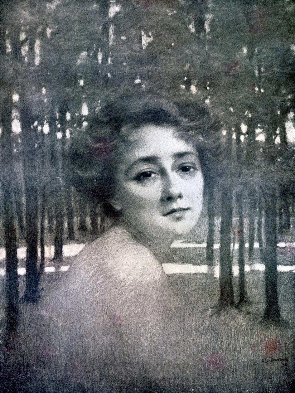 Porträt einer Frau, 1898 von Unbekannt