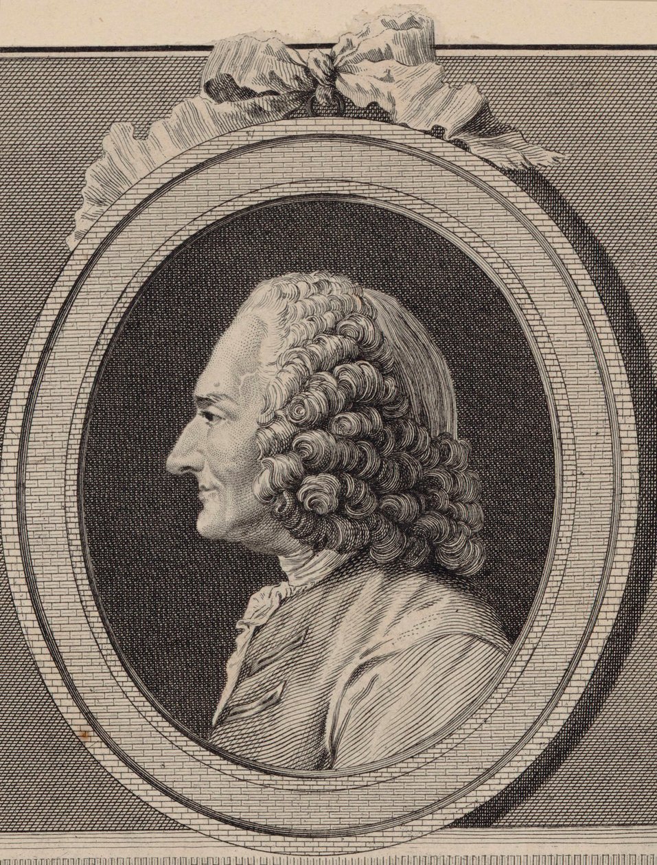 Porträt des Komponisten Jean-Philippe Rameau 1683-1764 von Unbekannt