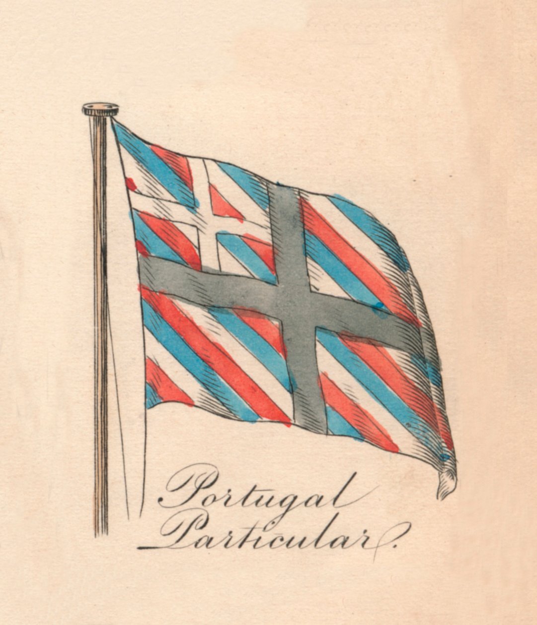 Portugal Particular, 1838 von Unbekannt
