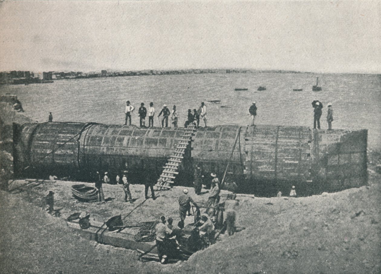 Vorbereitung zum Start, 1877 von Unbekannt
