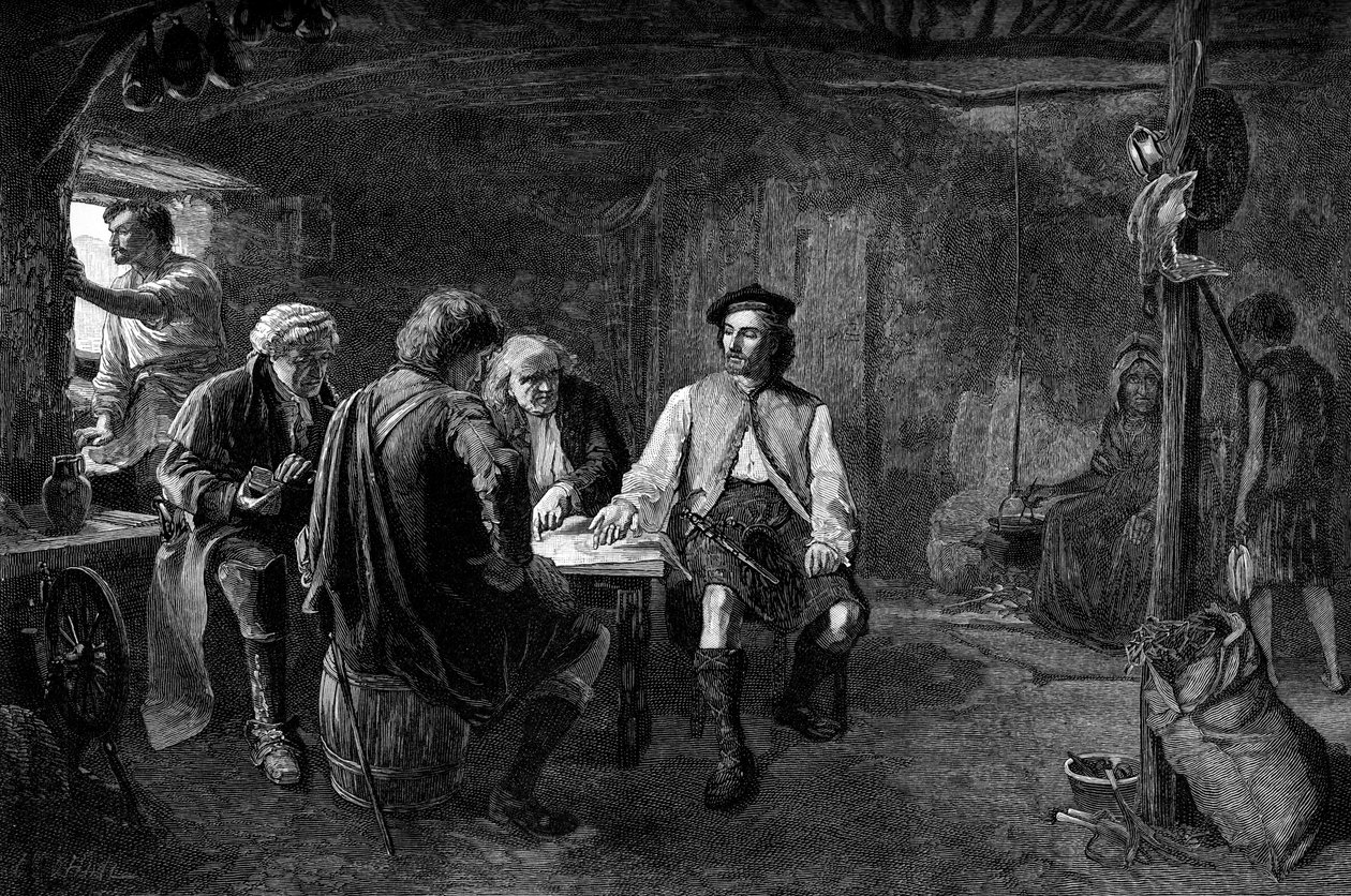 Parlament von Prinz Charlie, 1882 von Unbekannt
