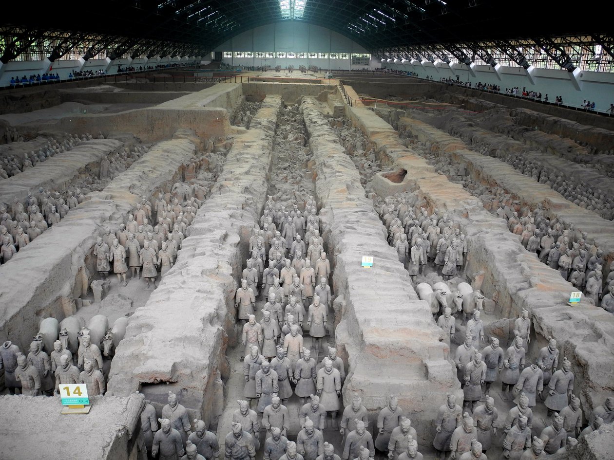 Qin Shi Huang Terrakotta-Armee von Unbekannt