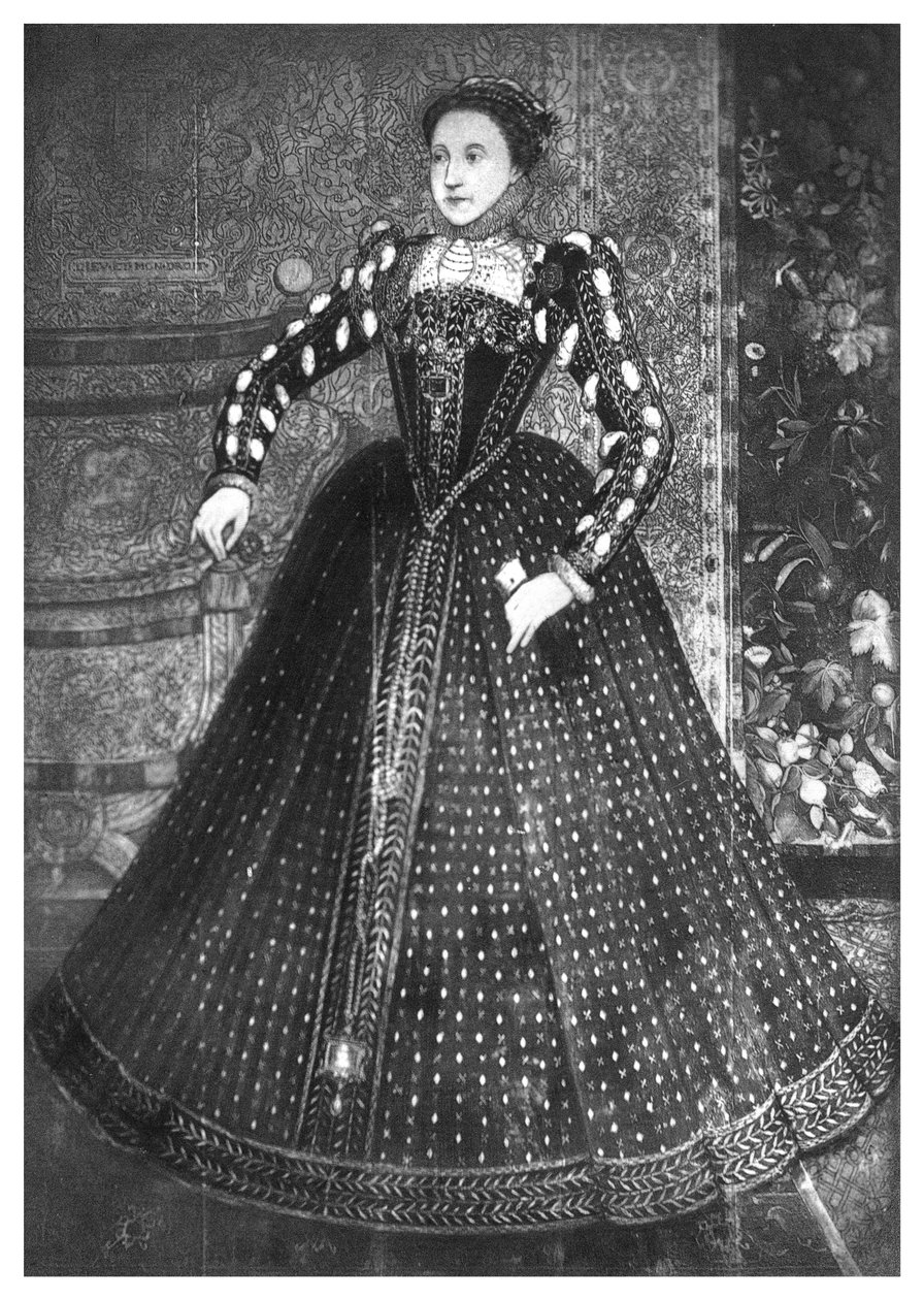 Königin Elisabeth I., 16. Jahrhundert, 1896 von Unbekannt
