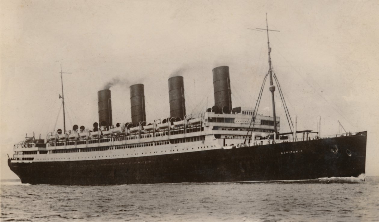 RMS Aquitania, ca. 1930 von Unbekannt