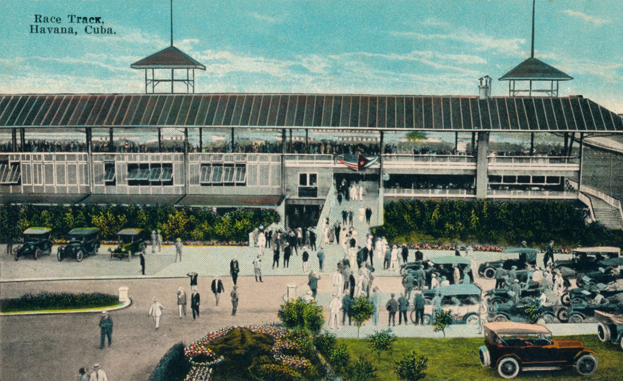 Rennstrecke, Havanna, Kuba, ca. 1950er Jahre von Unbekannt
