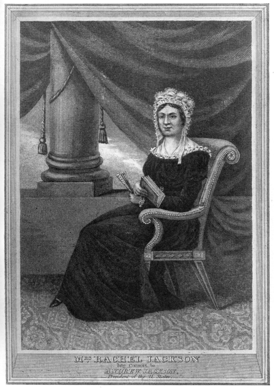 Rachel Jackson 1767-1828, First Lady, 19. Jahrhundert 1908 von Unbekannt