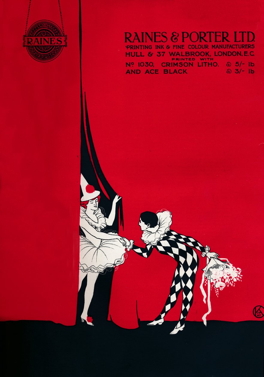 Raines & Porter Ltd. Werbung, 1919 von Unbekannt
