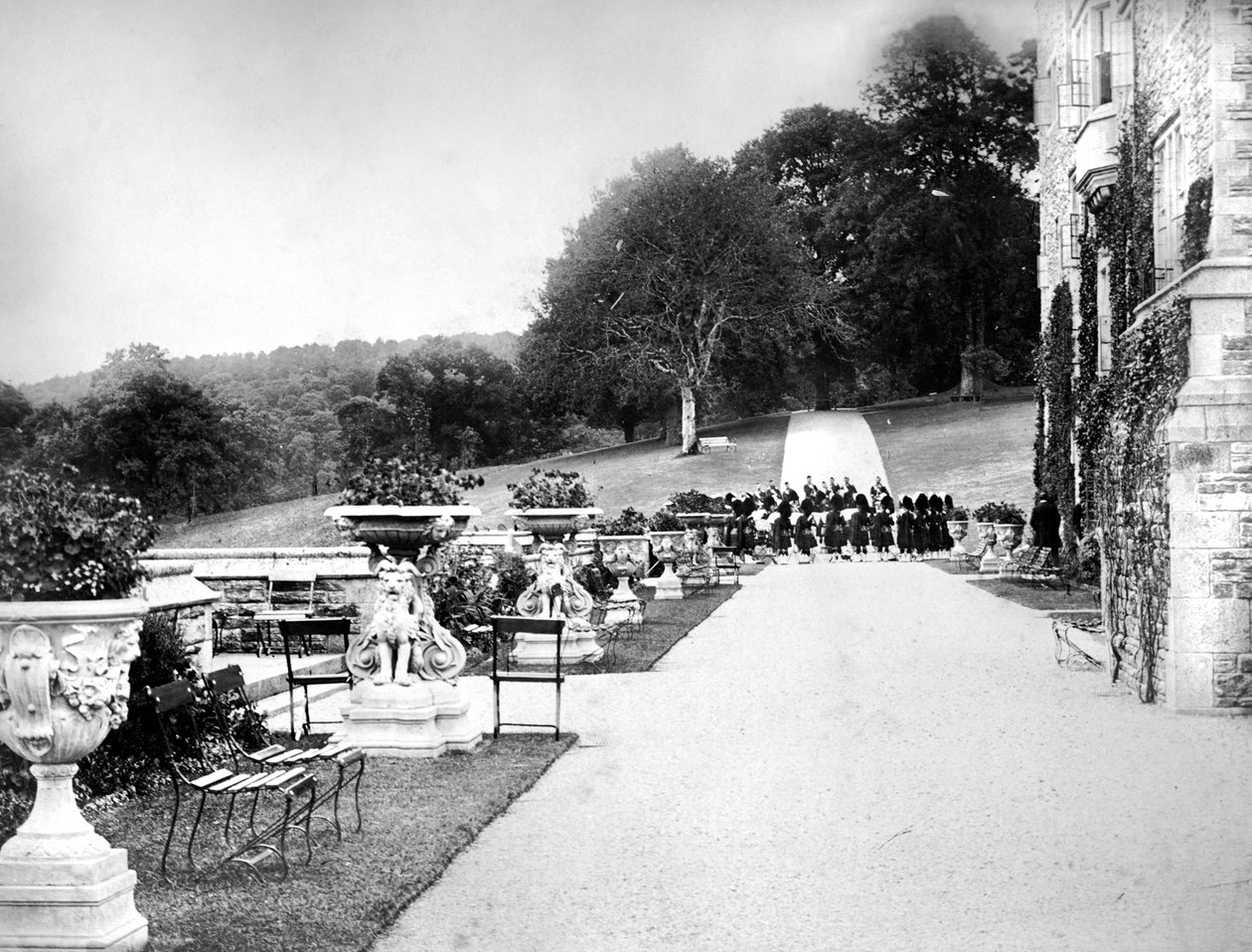Hintergarten, Flete von Unbekannt