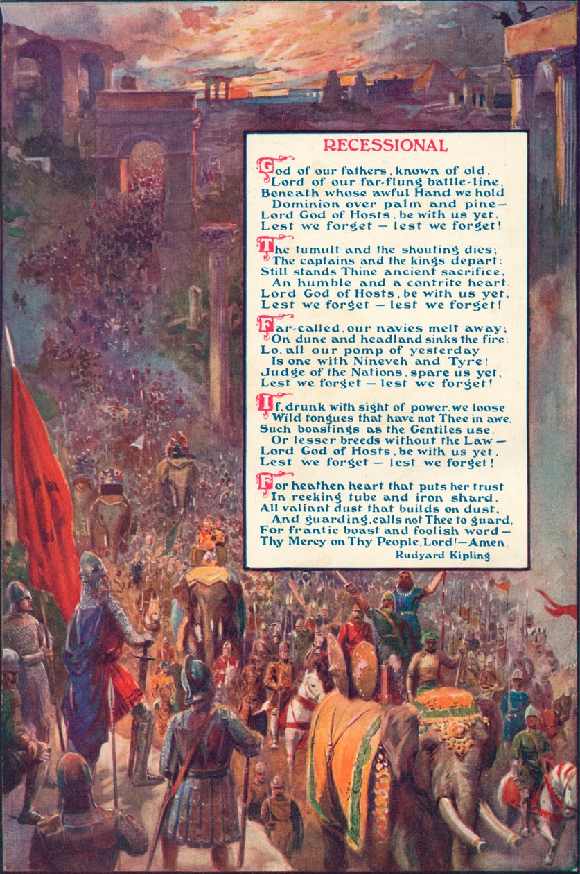 Rezessional, 1907 von Unbekannt