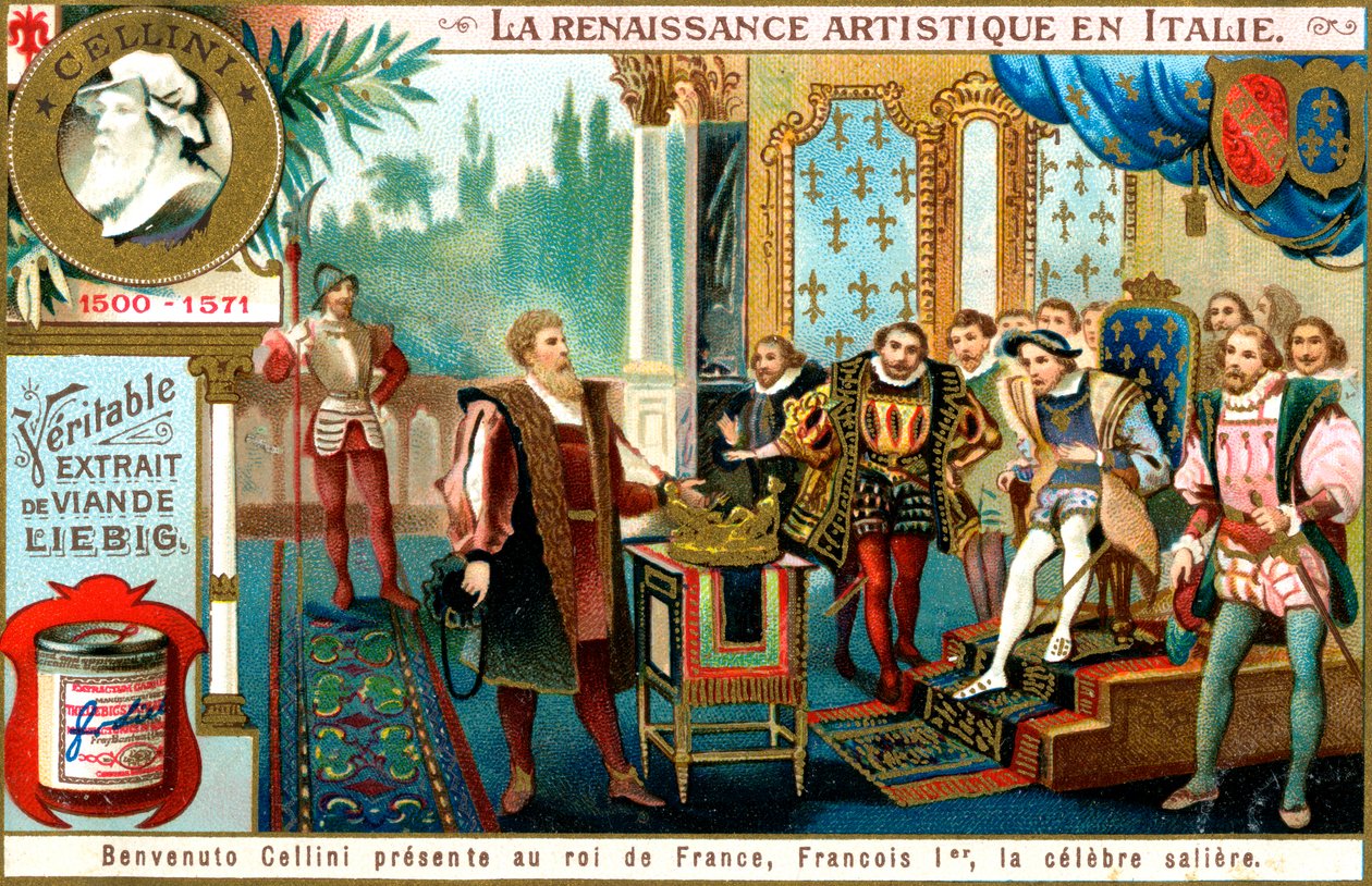 Renaissance-Kunst in Italien: Benvenuto Cellini, ca. 1900 von Unbekannt