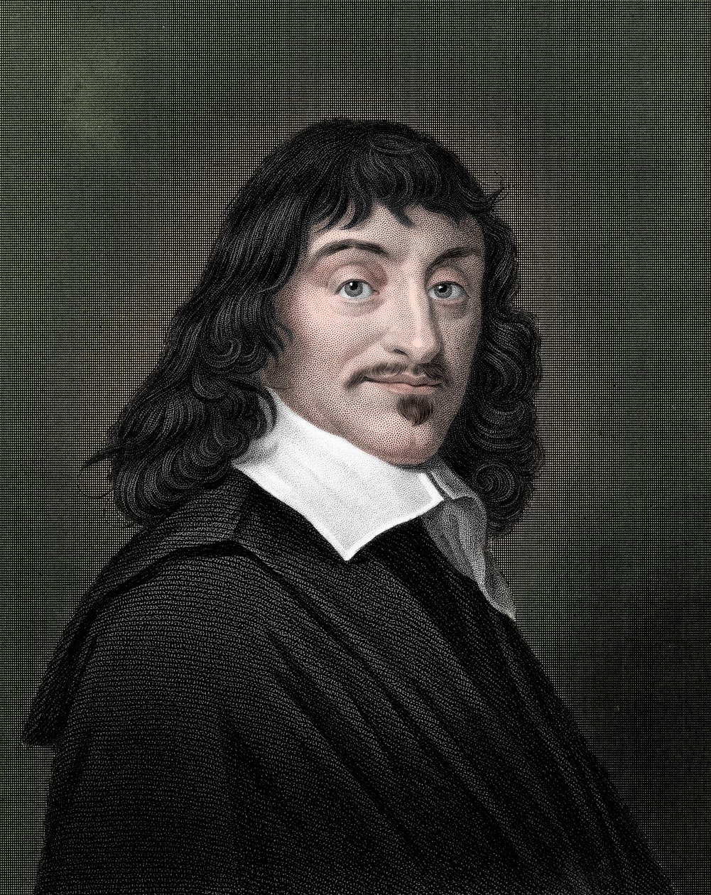 Rene Descartes, französischer Philosoph und Mathematiker von Unbekannt