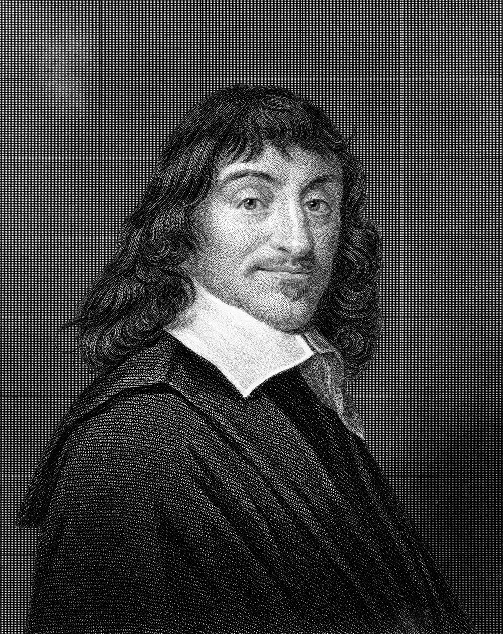 René Descartes, französischer Philosoph und Mathematiker, 1835 von Unbekannt