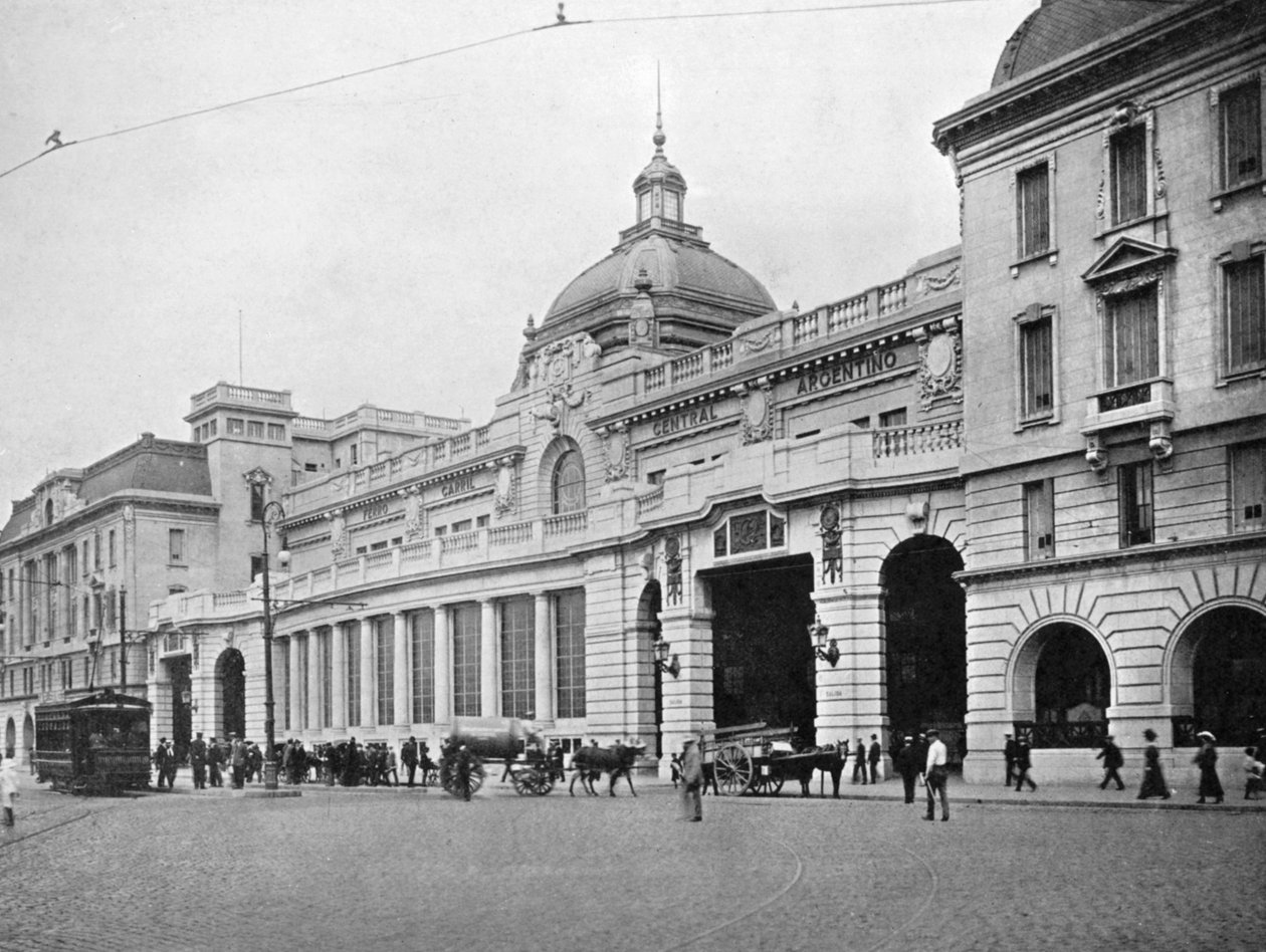 Retiro Bahnhof, Buenos Aires, Argentinien von Unbekannt