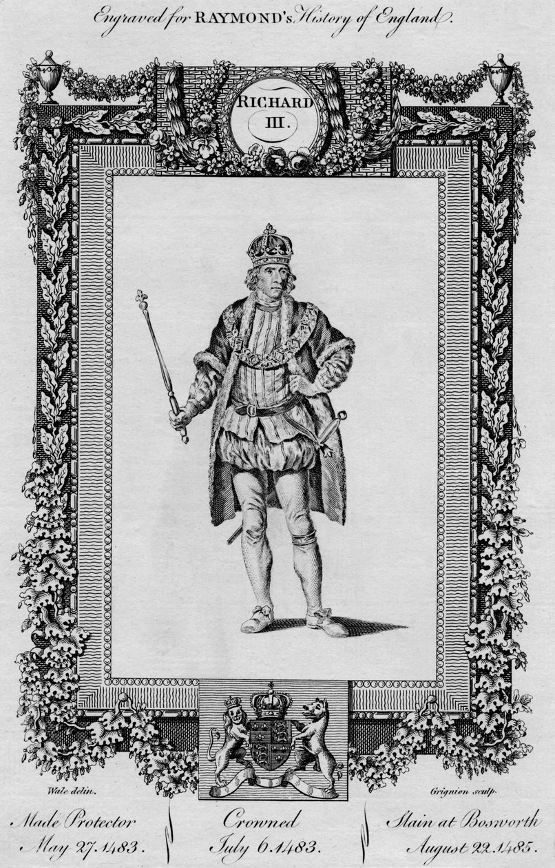 Richard III., um 1787 von Unbekannt