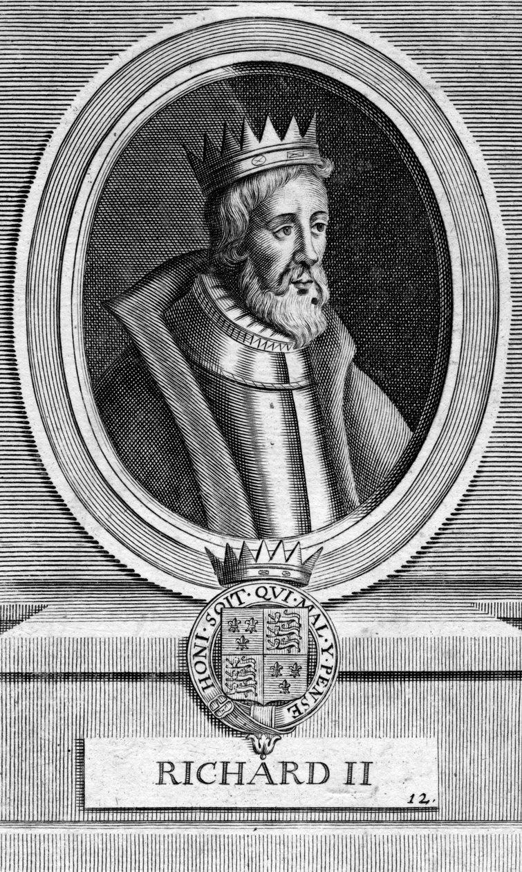 Richard II., König von England von Unbekannt