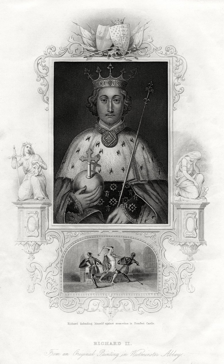 Richard II., König von England, 1860 von Unbekannt