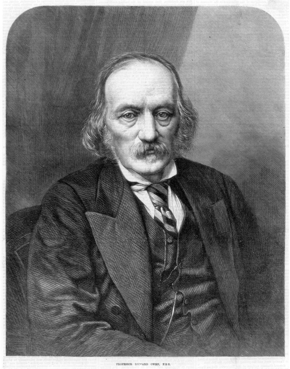 Richard Owen, englischer Anatom und Paläontologe von Unbekannt