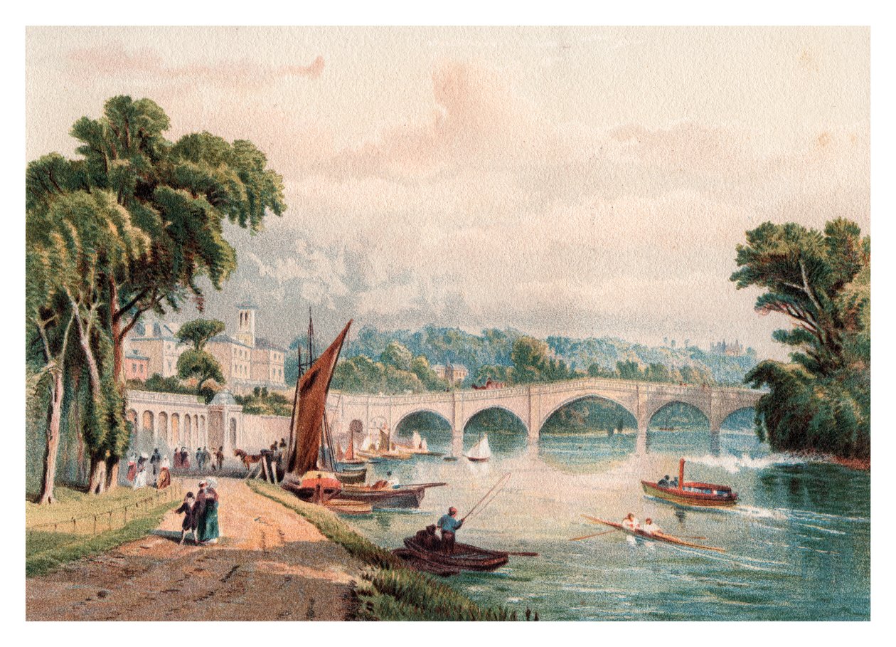 Richmond-Brücke, 1880 von Unbekannt