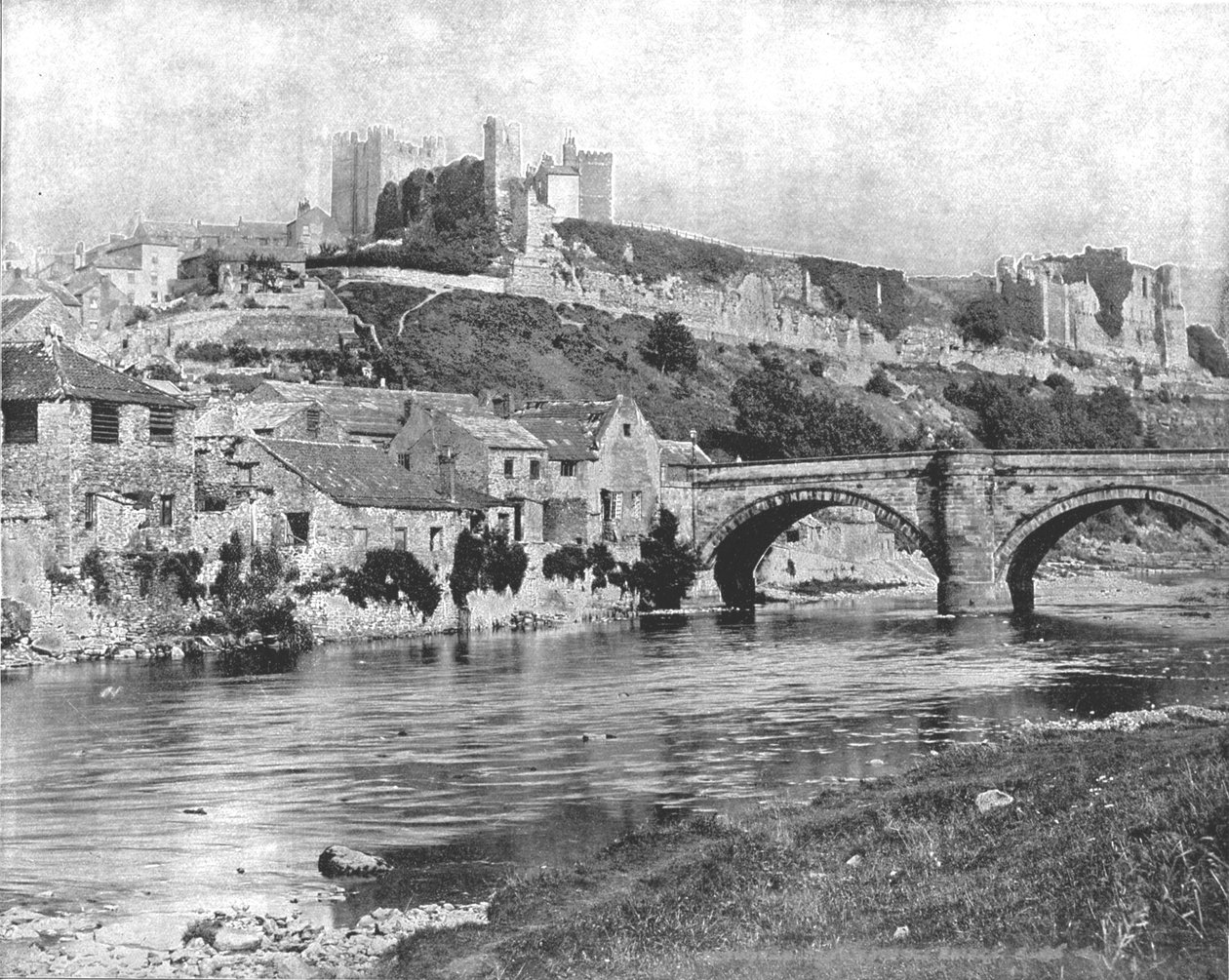 Richmond Castle, North Yorkshire, 1894 von Unbekannt