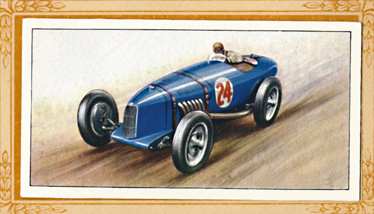 Riley Zwei-Liter-Rennmodell, um 1936 von Unbekannt