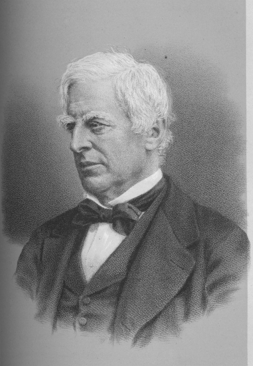 Robert Lowe, Viscount Sherbrooke, britischer Politiker, 1873-1883 von Unbekannt