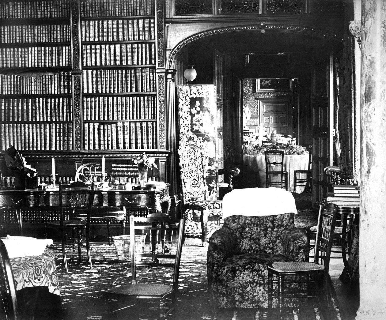 Zimmer in Flete, um 1882 von Unbekannt