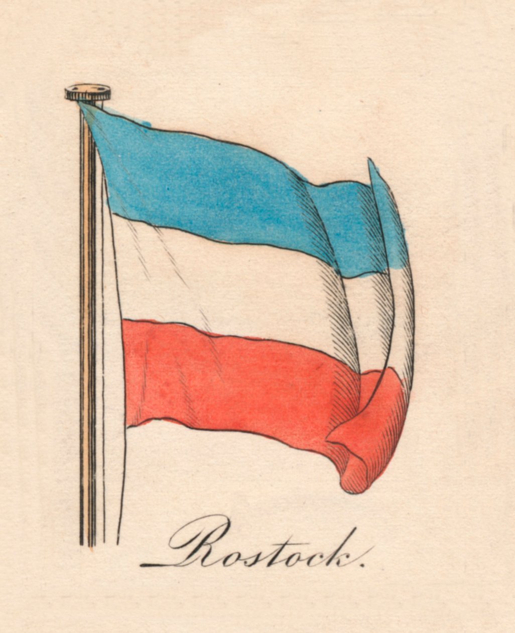 Rostock, 1838 von Unbekannt