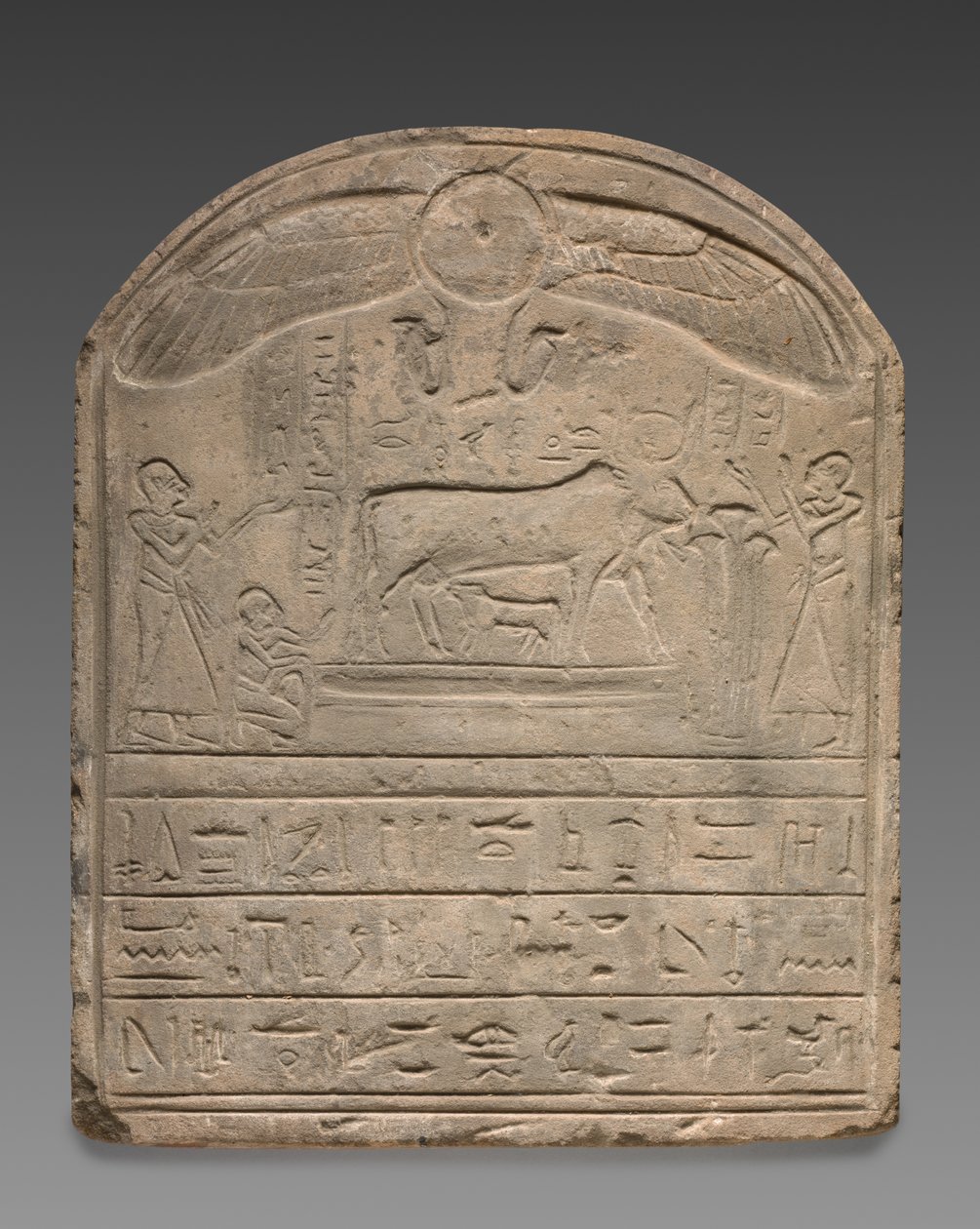 Rundbogige Stele, 332 v. Chr. - 395 n. Chr. von Unbekannt