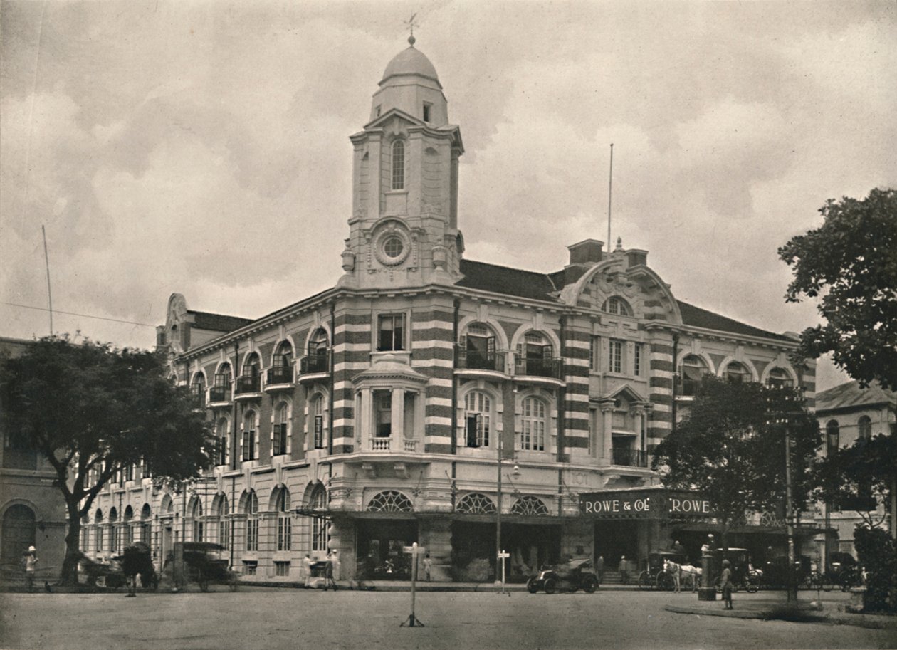 Rowe & Coy., Ltd., Rangoon-Gelände, 1900 von Unbekannt