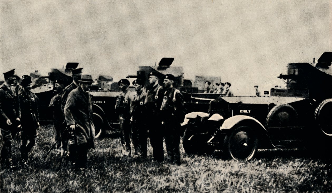 Royal Tank Regiment in Deutschland, 1918, 1945 von Unbekannt