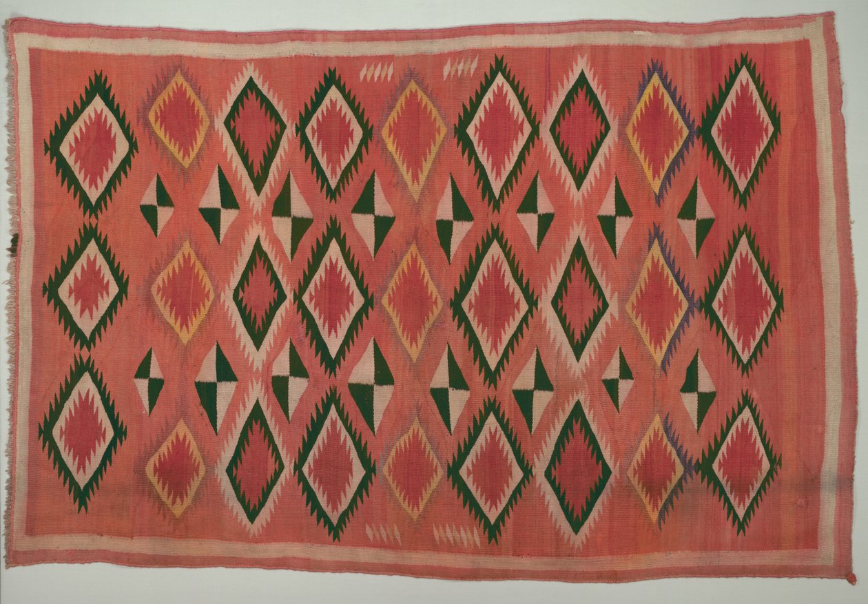 Teppich, ca. 1890-1900 von Unbekannt