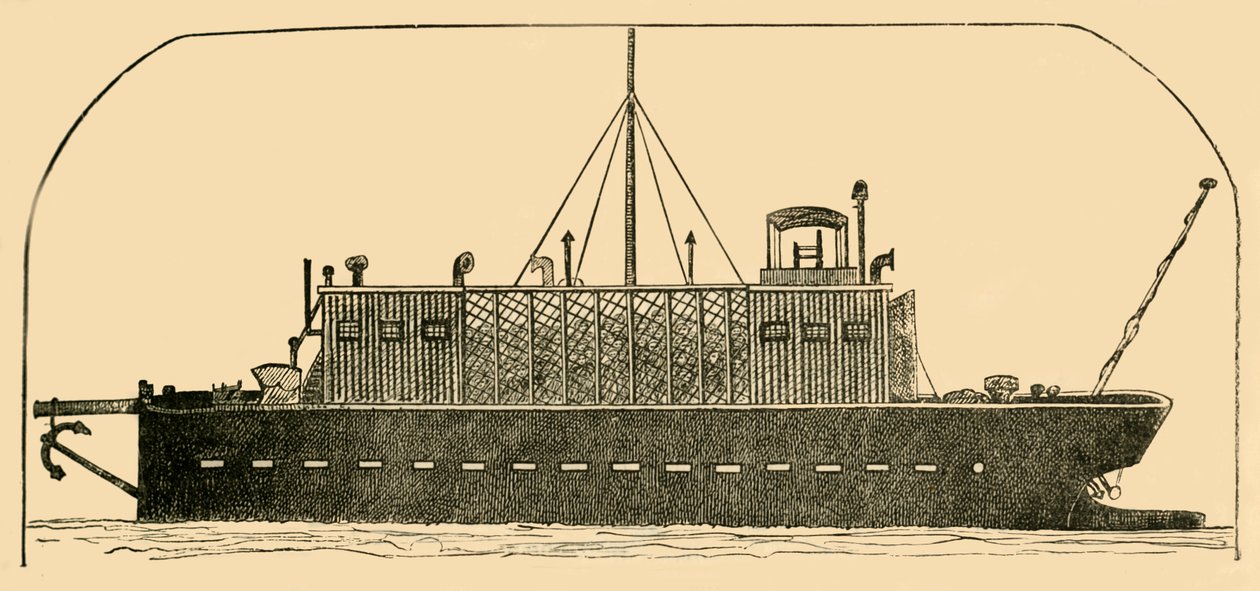 Russisches Sträflingsschiff, 1881 von Unbekannt