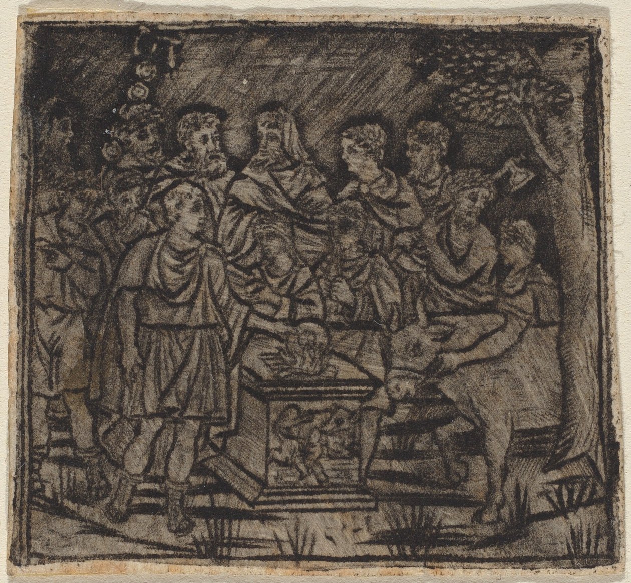 Opfer, ca. 1510-1530 von Unbekannt