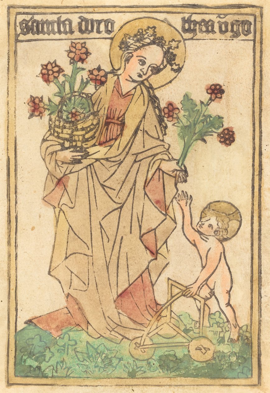 Heilige Dorothea von Unbekannt