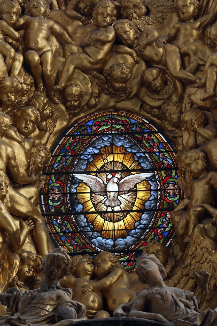 Basilika Saint Maximin. Der Heilige Geist. Frankreich von Unbekannt