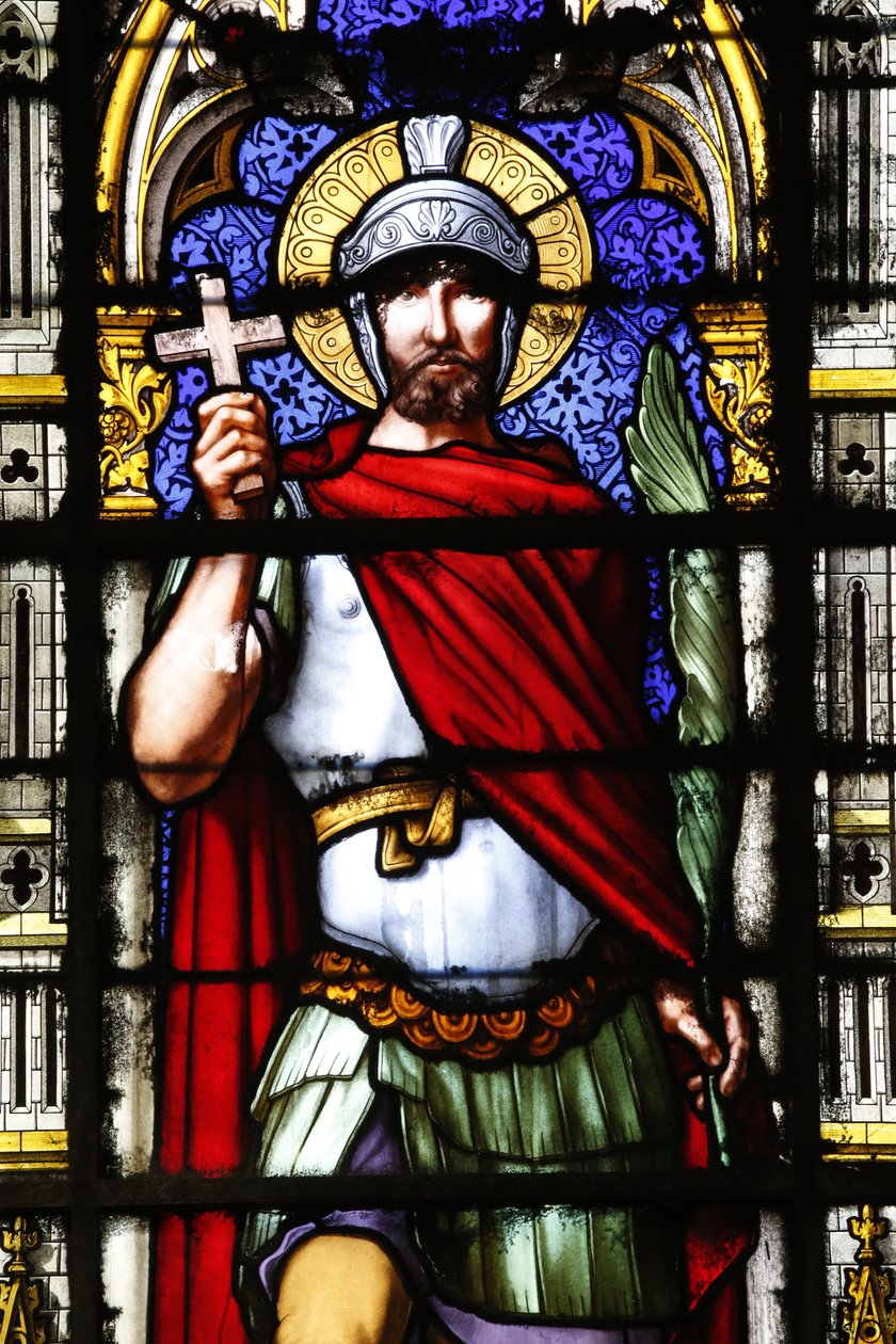 Kirche Sainte-Clotilde. Heiliger Viktor von Unbekannt