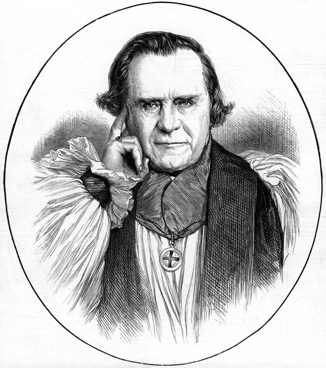 Samuel Wilberforce, englischer Prälat, 1873 von Unbekannt